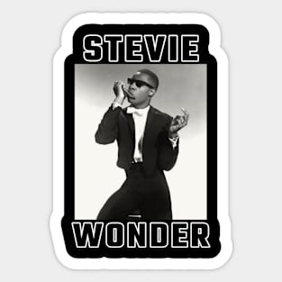 Stevie Wonder Sticker